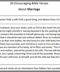 Marriage Bible Verses