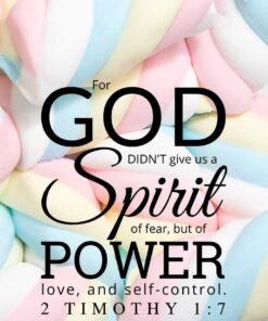 Christian Wallpaper – Marshmallow 2 Timothy 1:7
