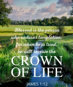 Christian Wallpaper - Meadow Creek James 1:12