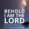 Christian Wallpaper - Milky Way Sky Jeremiah 32:27