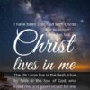 Christian Wallpaper - Milky Way Galatians 2:20