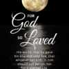 Christian Wallpaper - Moonlight John 3:16