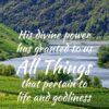 Christian Wallpaper - Mosel River 2 Peter 1:3