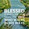 Christian Wallpaper - Mosel River Psalm 128:1-2