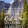 Christian Wallpaper - Mountain Creek Psalm 91:1