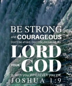 Christian Wallpaper – Niagara  Joshua 1:9