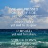Christian Wallpaper - No Despair 2 Corinthians 4:8