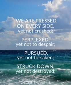 Christian Wallpaper - No Despair 2 Corinthians 4:8