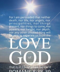 Christian Wallpaper - North Sea Romans 8:38-39
