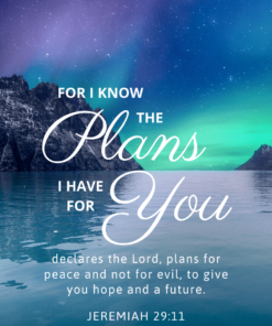 Christian Wallpaper - Northlight Jeremiah 29:11