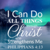 Christian Wallpaper - Northlight Philippians 4:13