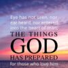 Christian Wallpaper - Ocean Sunrise 1 Corinthians 2:9