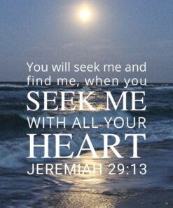 Christian Wallpaper - Ocean Sunset Jeremiah 29:11