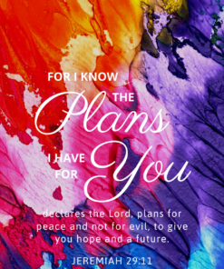 Christian Wallpaper - Paints Jeremiah 29:11
