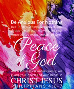 Christian Wallpaper – Paints Philippians 4:6-7