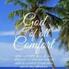 Christian Wallpaper - Palm Beach 2 Corinthians 1:3-4