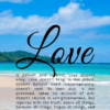Christian Wallpaper – Paradise 1 Corinthians 13:4-8