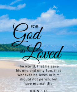 Christian Wallpaper – Paradise John 3:16