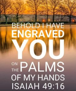 Christian Wallpaper - Park Lake Isaiah 49:16