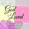 Christian Wallpaper – Patchwork John 3:16