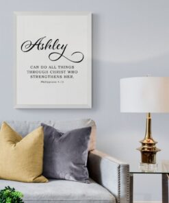 Personalized Philippians 4:13