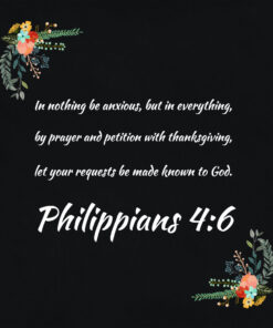 Philippians 4:6 - Prayer With Thanksgiving - Bible Verses To Go