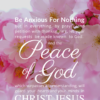 Christian Wallpaper – Pink Bloom Philippians 4:6-7
