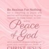 Christian Wallpaper – Pink Marble Philippians 4:6-7