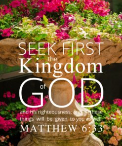 Christian Wallpaper – Planter Matthew 6:33