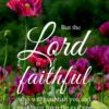 Christian Wallpaper - Poppy Field 2 Thessalonians 3:3