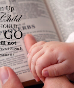 Proverbs 22:6 - Train Up a Child - Bible Verses To Go