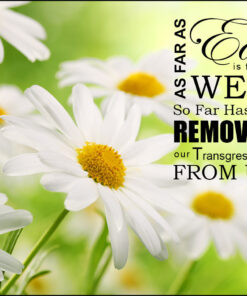 Psalm 103:12 - East from West - Bible Verses To Go
