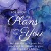 Christian Wallpaper - Purple Jeremiah 29:11