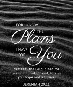Christian Wallpaper - Ripple Jeremiah 29:11