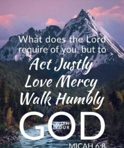 Christian Wallpaper - River Valley Micah 6:8