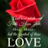 Christian Wallpaper – 1 Corinthians 13:13