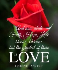 Christian Wallpaper – 1 Corinthians 13:13