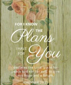Christian Wallpaper – Rosewood Jeremiah 29:11