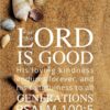 Christian Wallpaper - Sea Shells Psalm 100:5