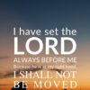 Christian Wallpaper - Seascape Psalm 16:8