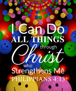 Christian Wallpaper – Smiley Philippians 4:13