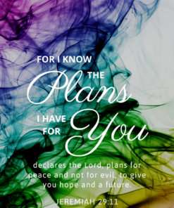 Christian Wallpaper - Smoke Jeremiah 29:11