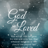 Christian Wallpaper - Snowfall John 3:16