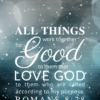 Christian Wallpaper – Snowfall Romans 8:28