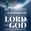 Christian Wallpaper – Spaceship Joshua 1:9