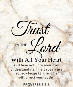 Christian Wallpaper – Spec Marble Proverbs 3:5-6