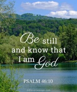 Christian Wallpaper - Still Waters Psalm 46:10