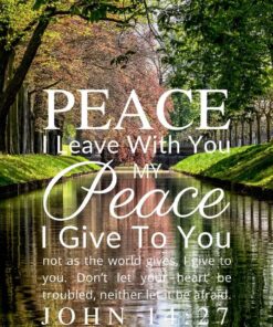 Christian Wallpaper – Stillwater John 14:27