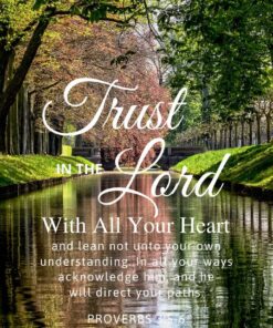 Christian Wallpaper – Stillwater Proverbs 3:5-6