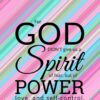 Christian Wallpaper – Stripes 2 Timothy 1:7